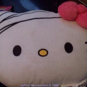 Hello Kitty Pink Bow face pillow